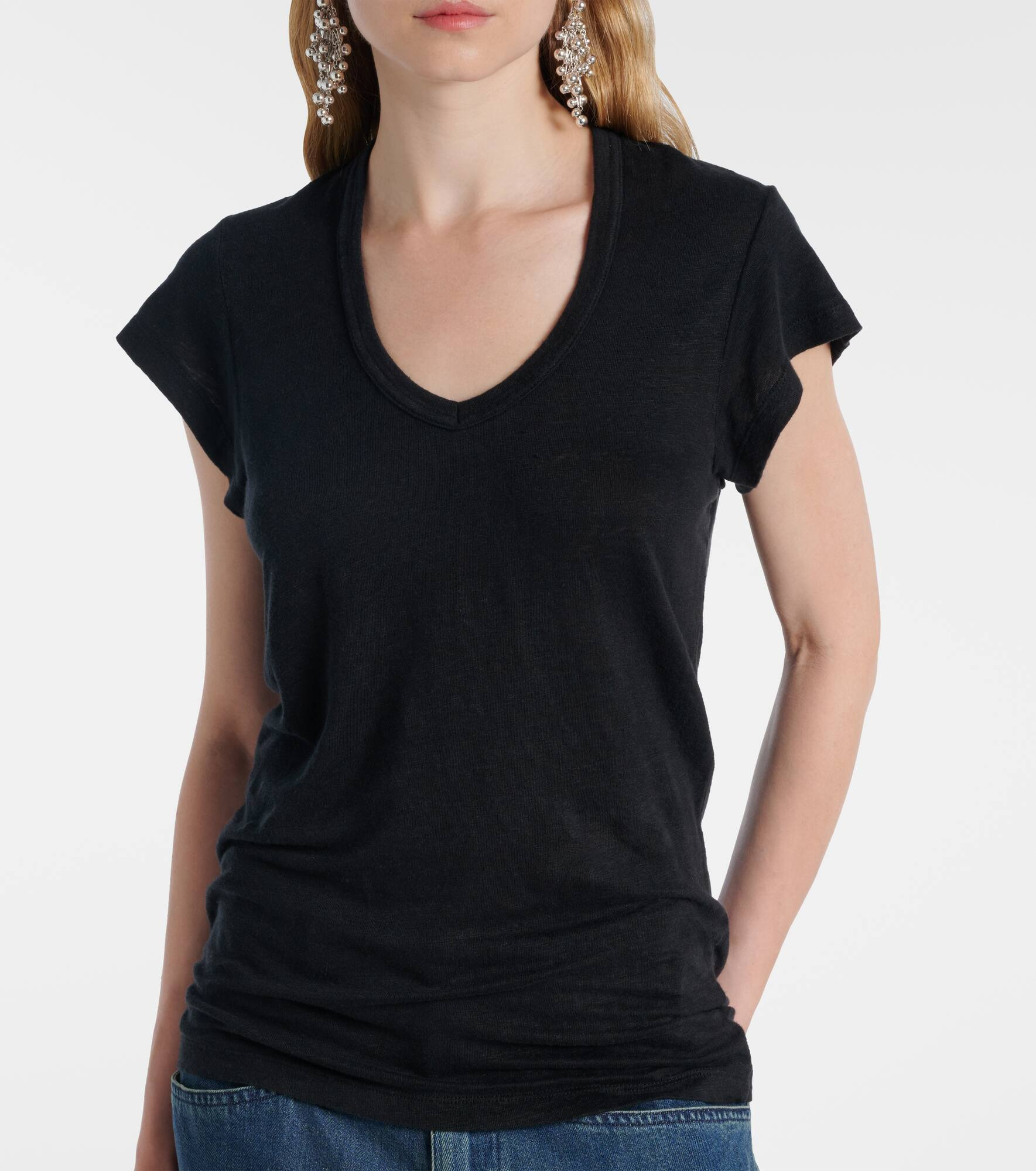 Linen T-shirt - 5