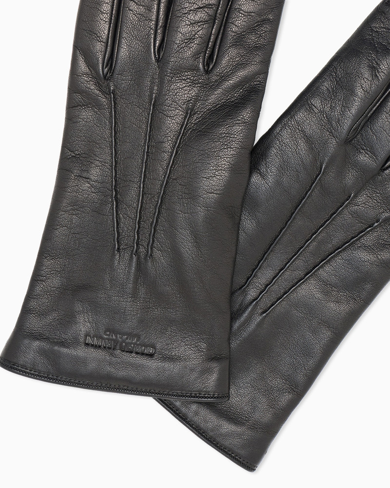 GIORGIO ARMANI Nappa-leather gloves outlook