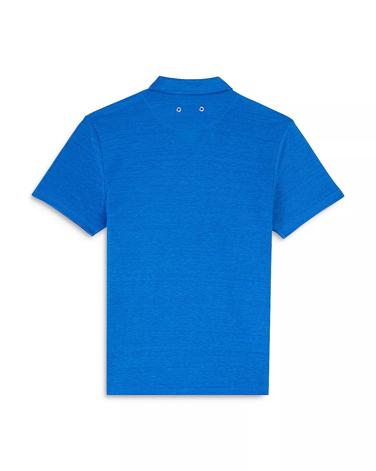 Regular Fit Short Sleeve Linen Polo Shirt - 4