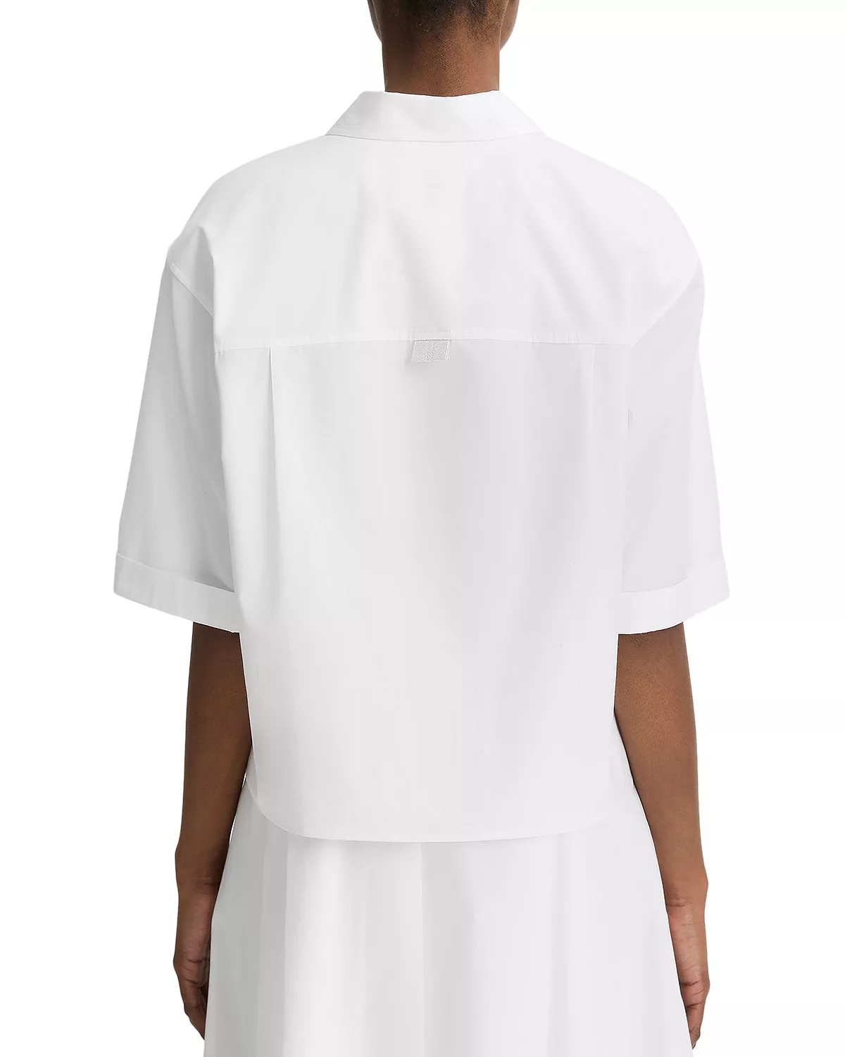 Short Sleeve Collared Button Down Shirt - 2