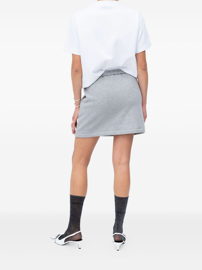 N°21 elasticated-waistband pocket mini skirt outlook