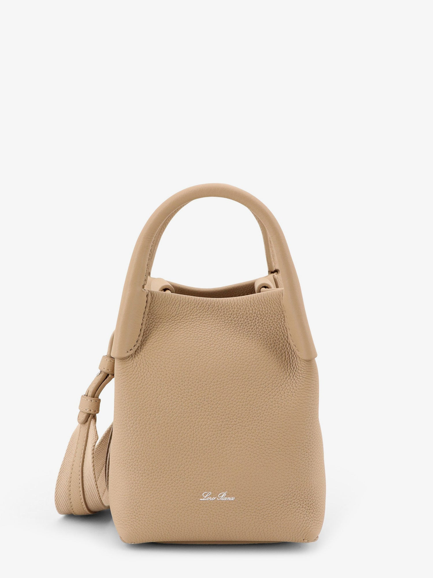 Loro Piana Women Bale Micro Leather Bucket Bag - 1