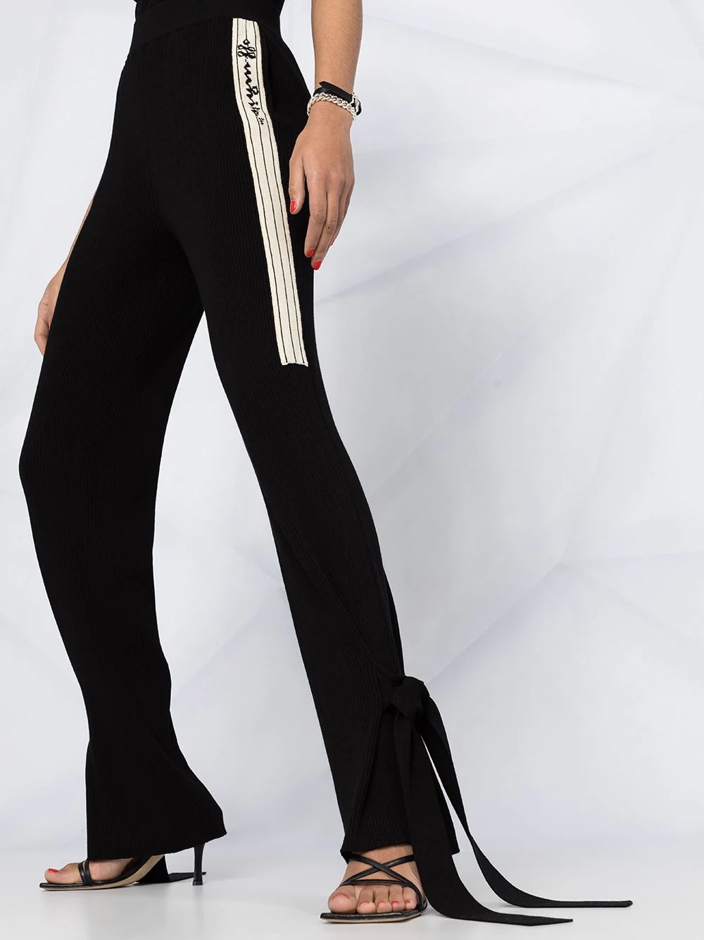 side stripe-detail track pants - 3