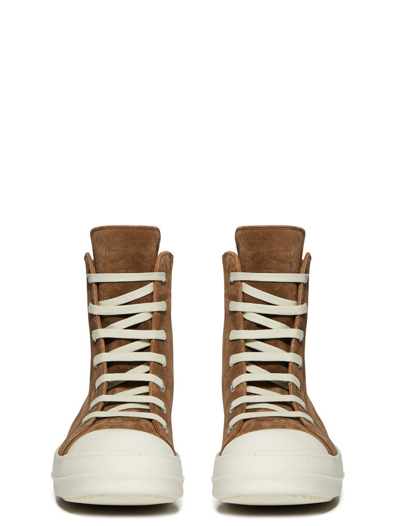 Temple High Top Sneakers Sumi Brown 2