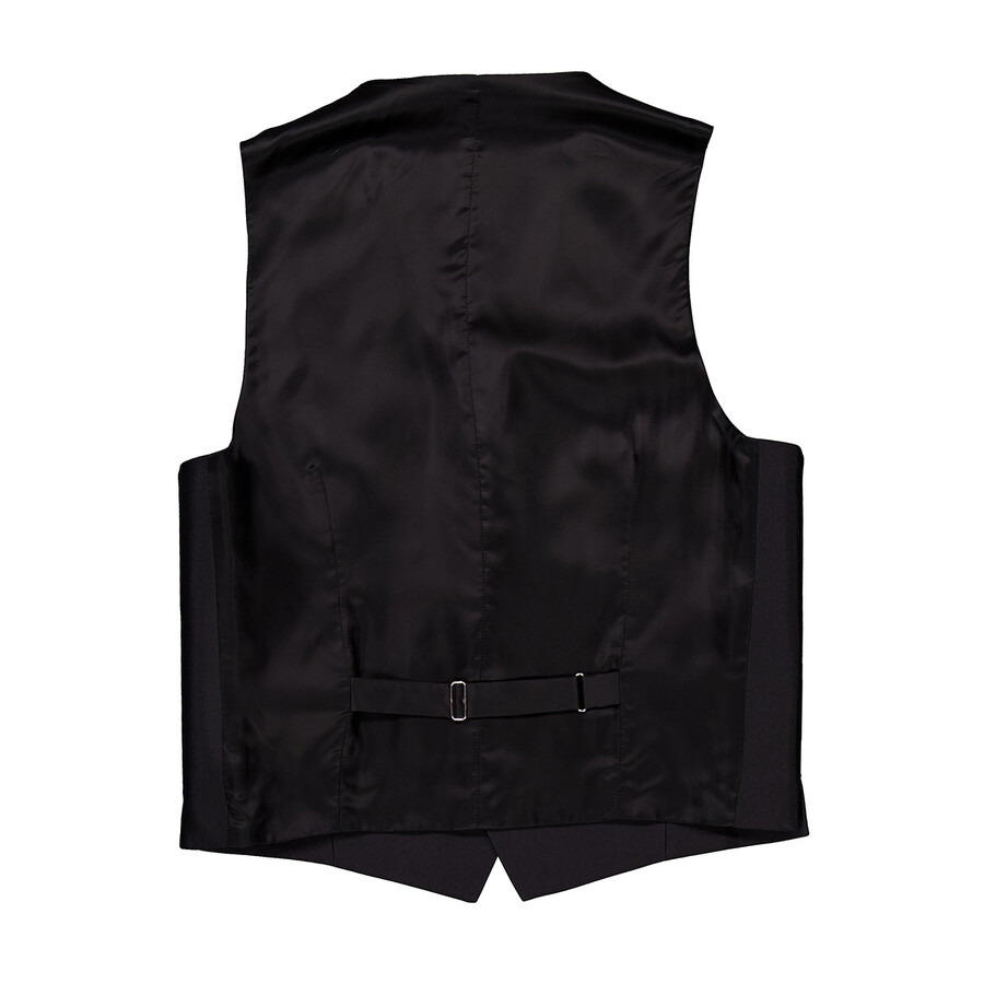 Burberry Wool-Silk Blend Waistcoat - 6