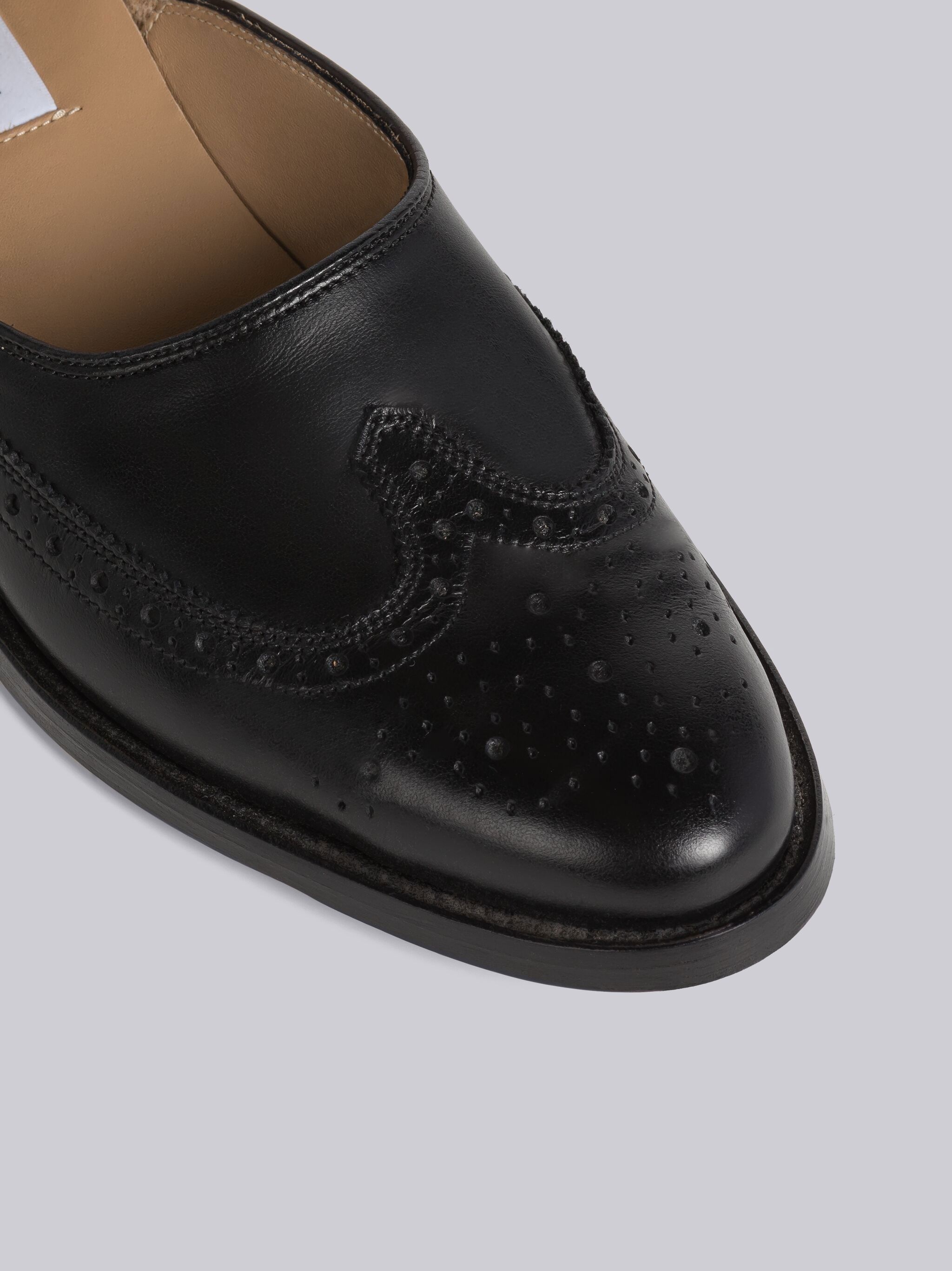 slip-on brogue shoes - 2