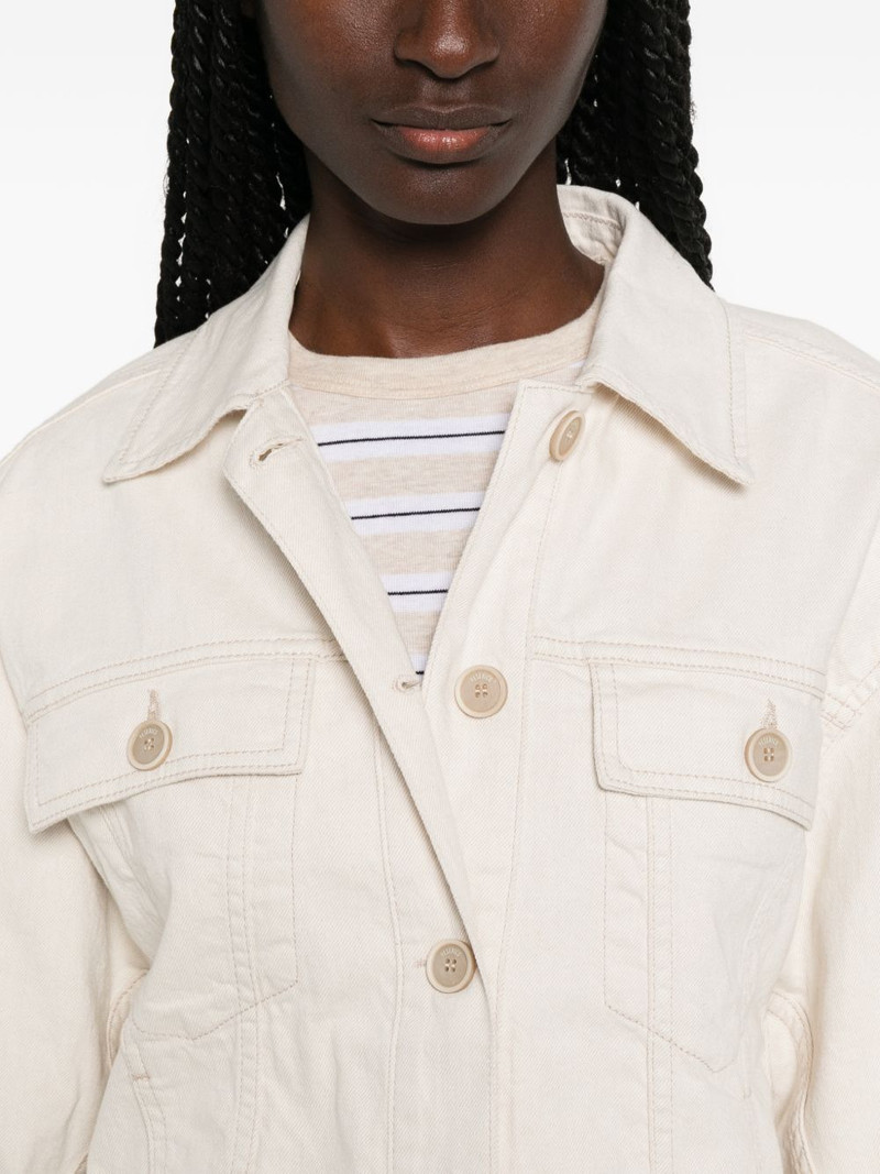 contrast-stitched denim jacket 5