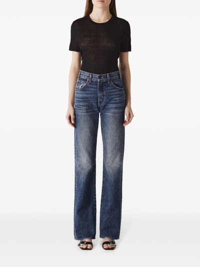 NILI LOTAN Joan straight-leg cotton jeans outlook