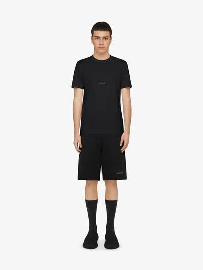 Givenchy SLIM FIT T-SHIRT IN JERSEY WITH PRINT outlook