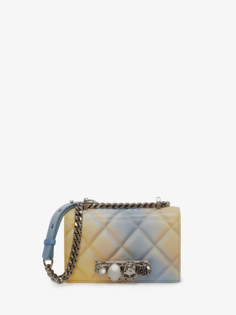Mini Jewelled Satchel in Multicolor - 1