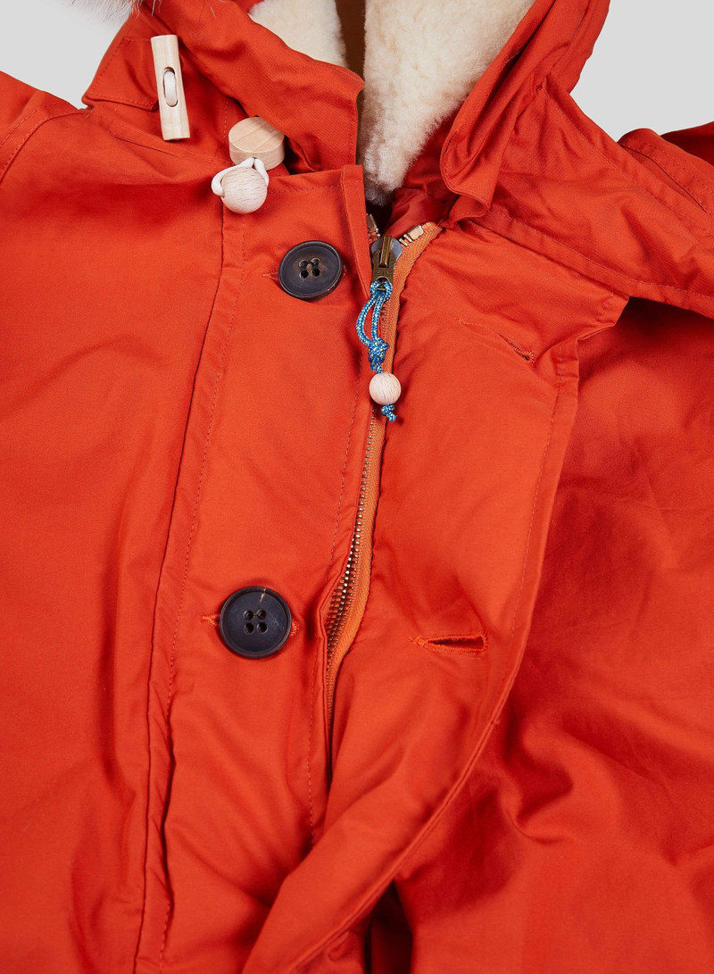 Everest Parka in Orange 6
