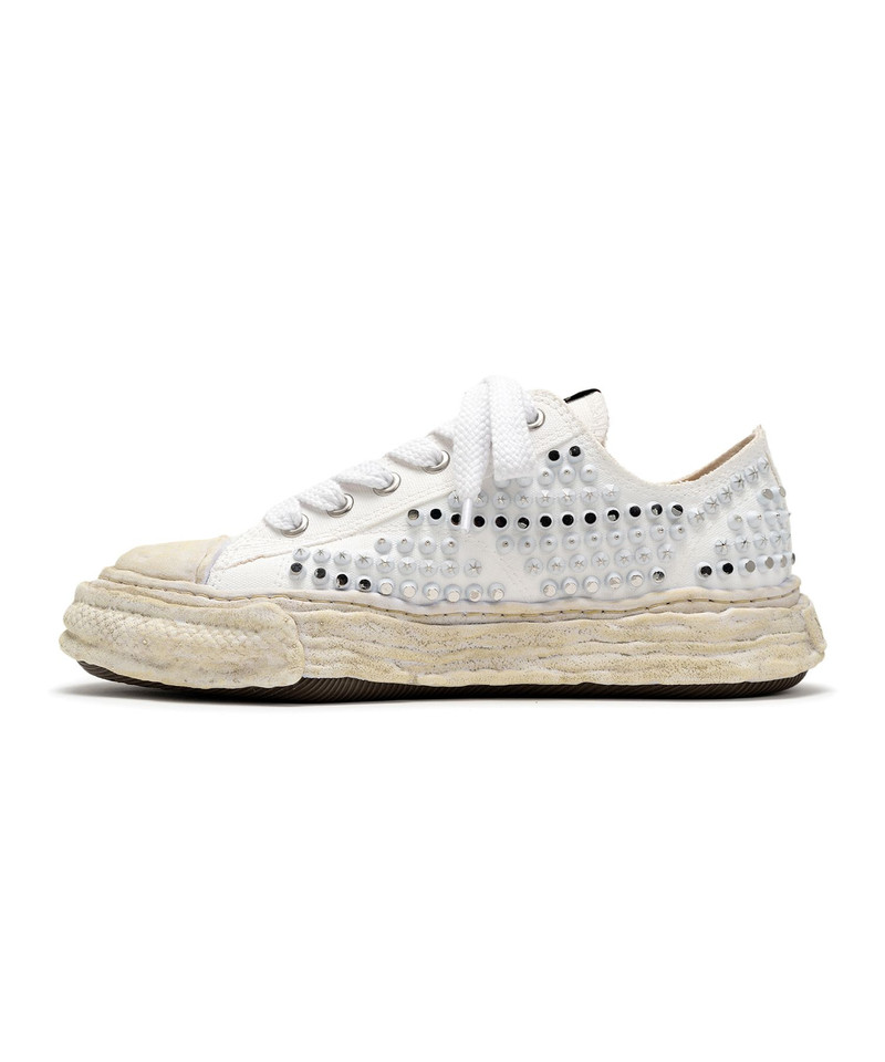 "PETERSON23"OG Sole Studded Canvas Low-top Sneaker 6