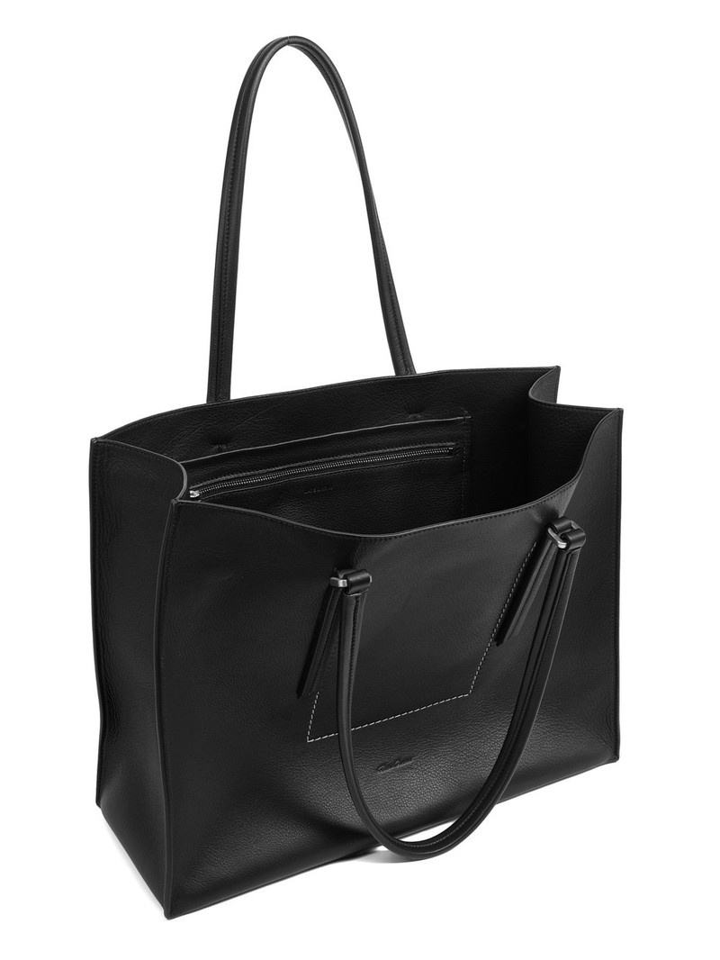 Black Hollywood Edith Shopper Tote 4