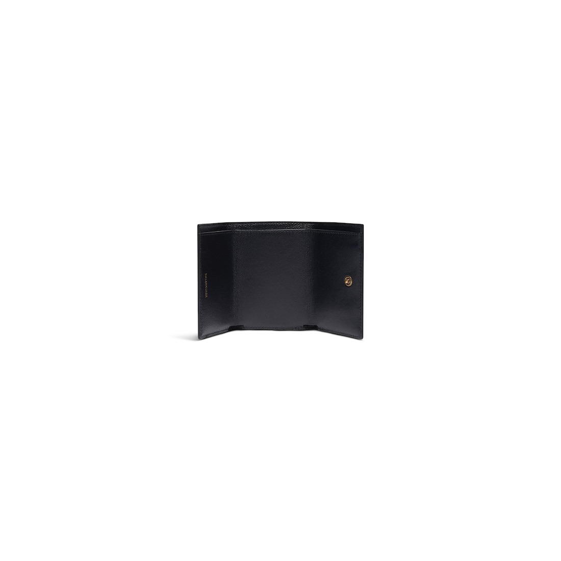 Women's Hourglass Mini Wallet in Black - 3