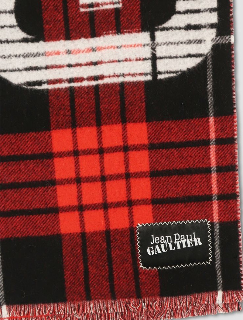 Jean Paul Gaultier Tartan scarf outlook