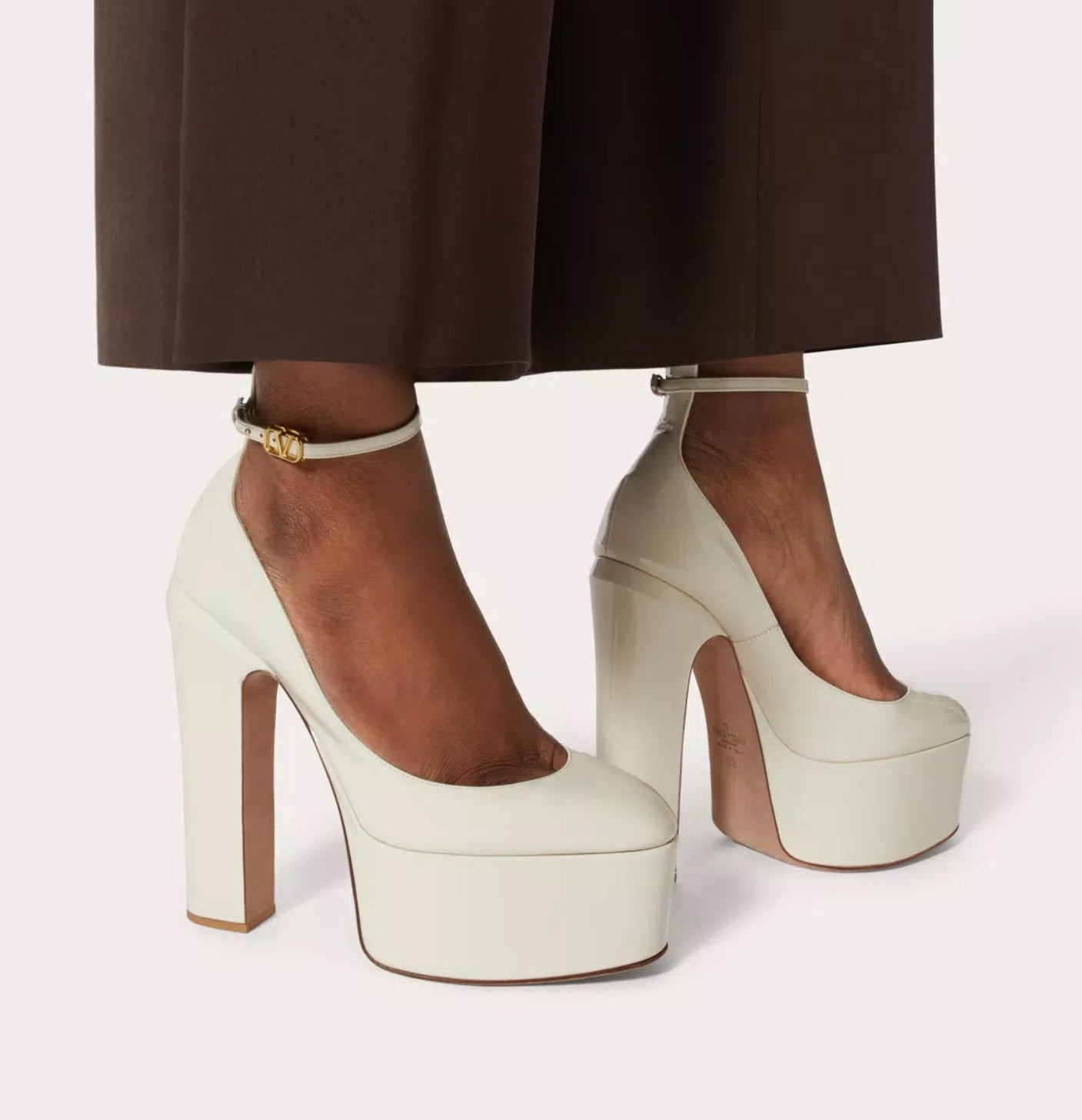 Valentino Tan-Go 155mm Platform Pumps - 3