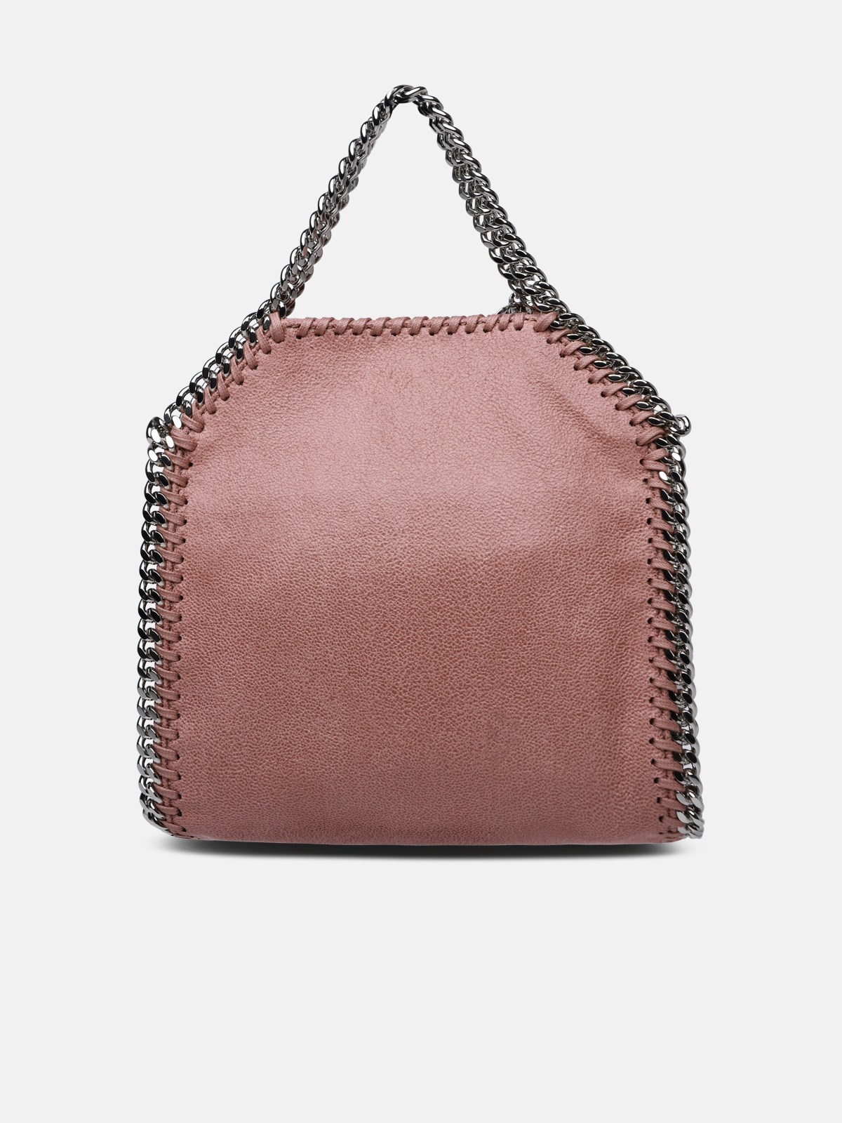 TINY 'FALABELLA' TOTE BAG IN PINK RECYCLED POLYESTER BLEND - 3
