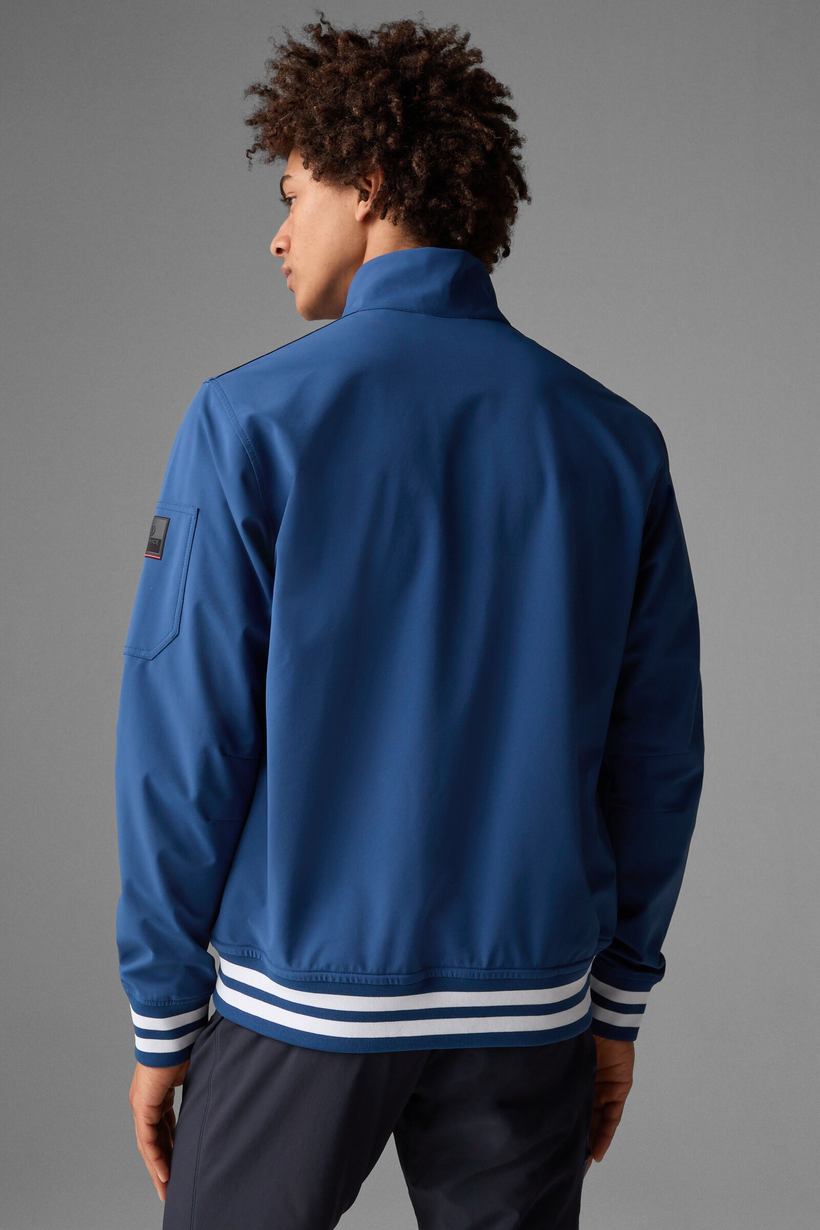 Simeon Softshell jacket in Blue - 3