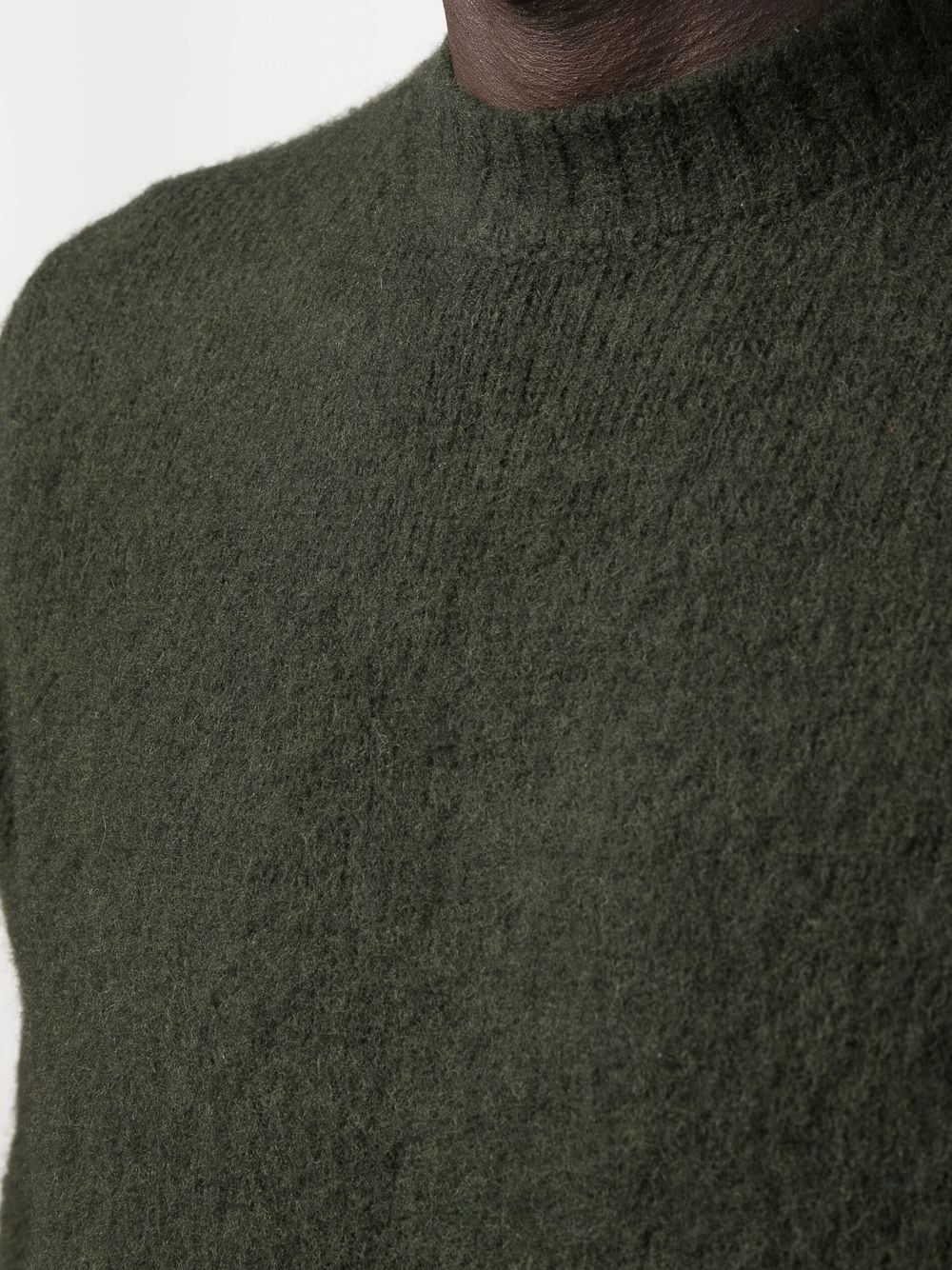 crew neck wool jumper - 5