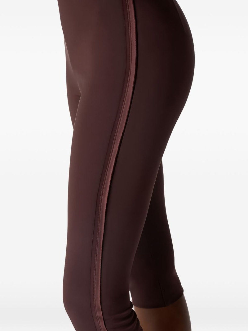 satin insert capri trousers 5