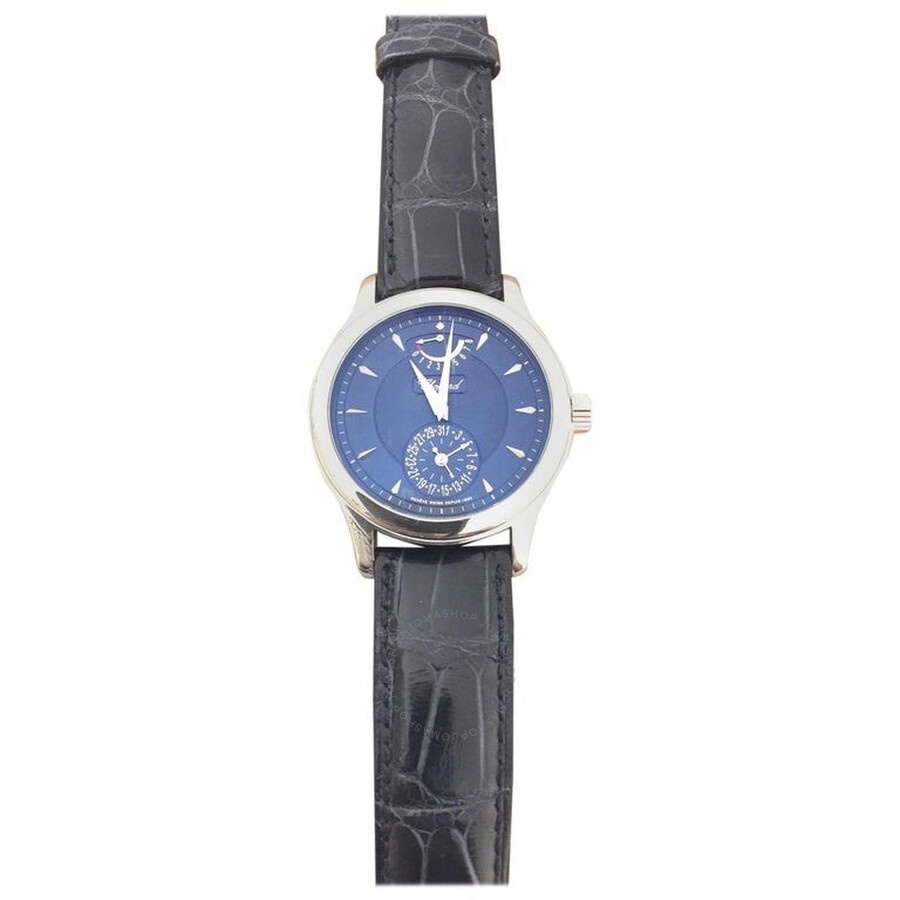 Chopard LUC Quattro Hand Wind Blue Dial Men's Watch 161863-1001 - 1