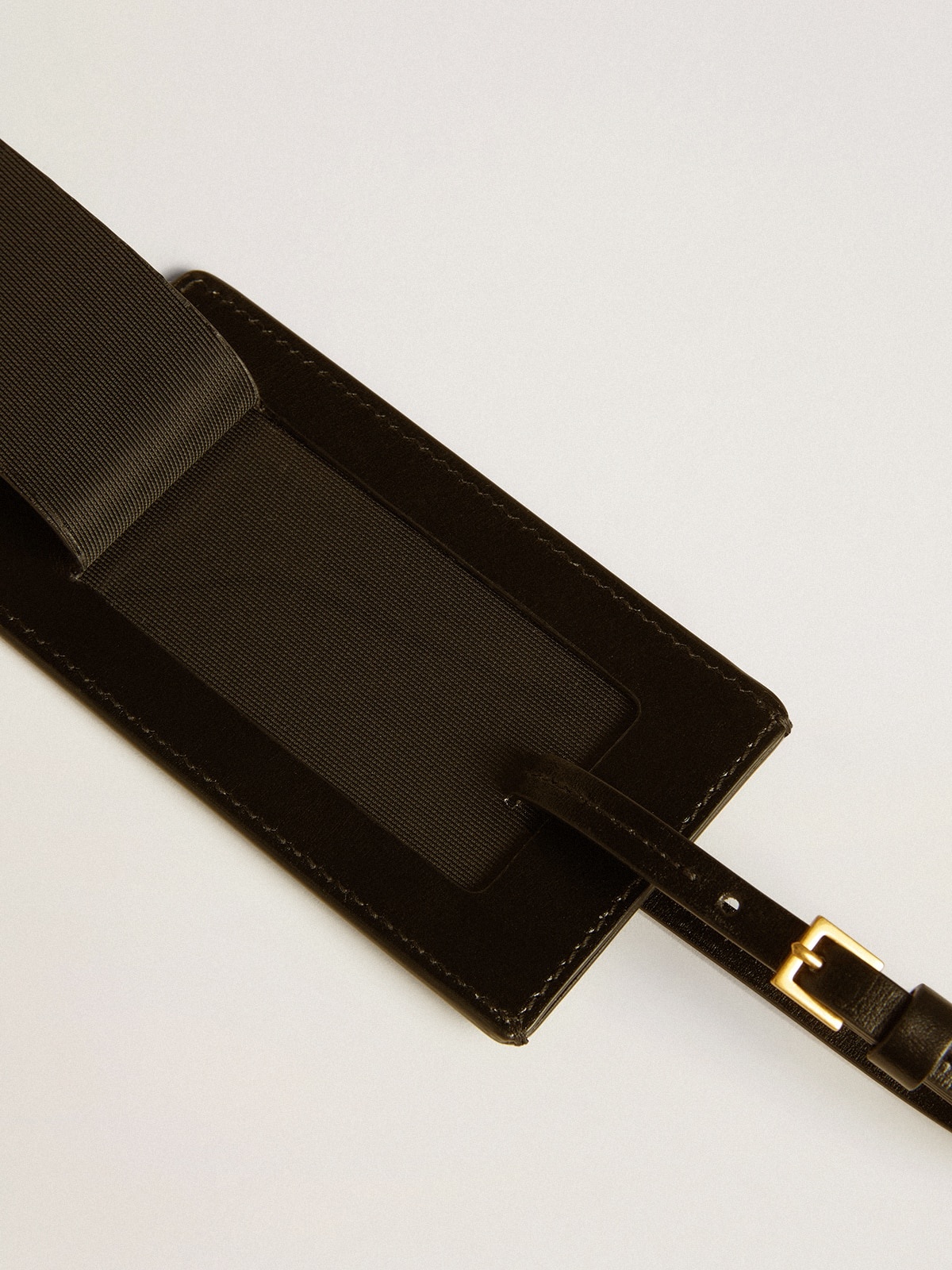 Black luggage tag - 3