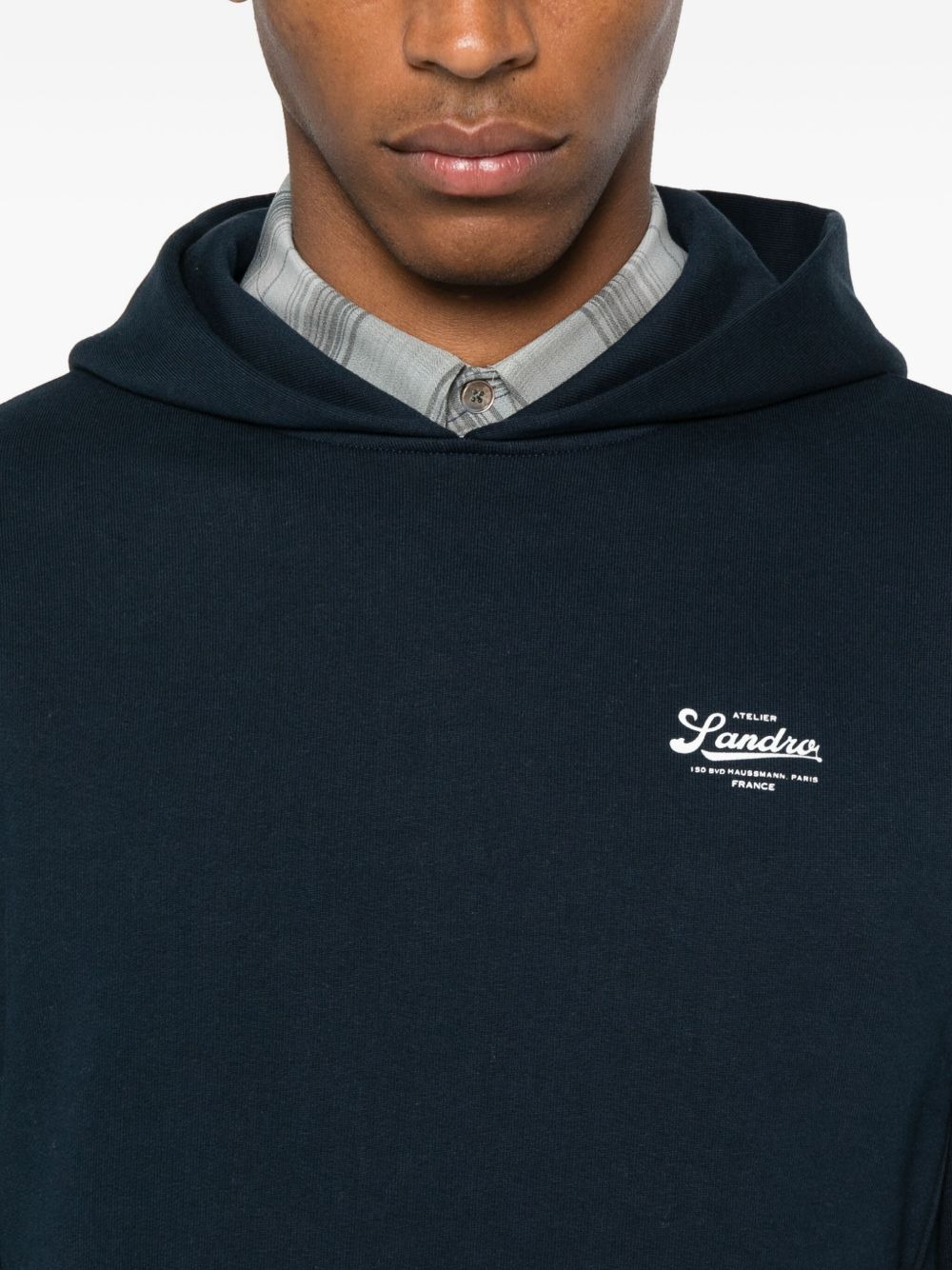 logo-print hoodie - 5