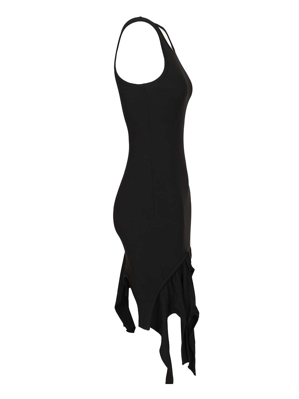 Mini Tank Dress Dresses Black - 3