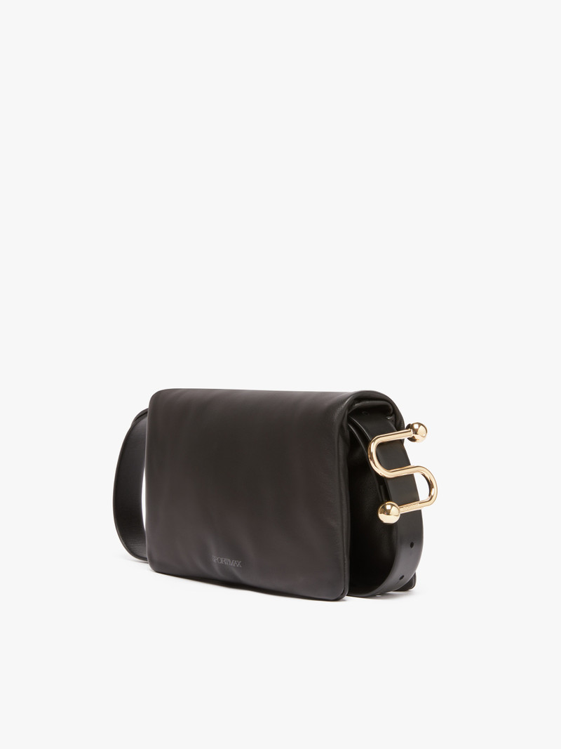 Sportmax ESTREMO Padded nappa-leather small envelope bag outlook