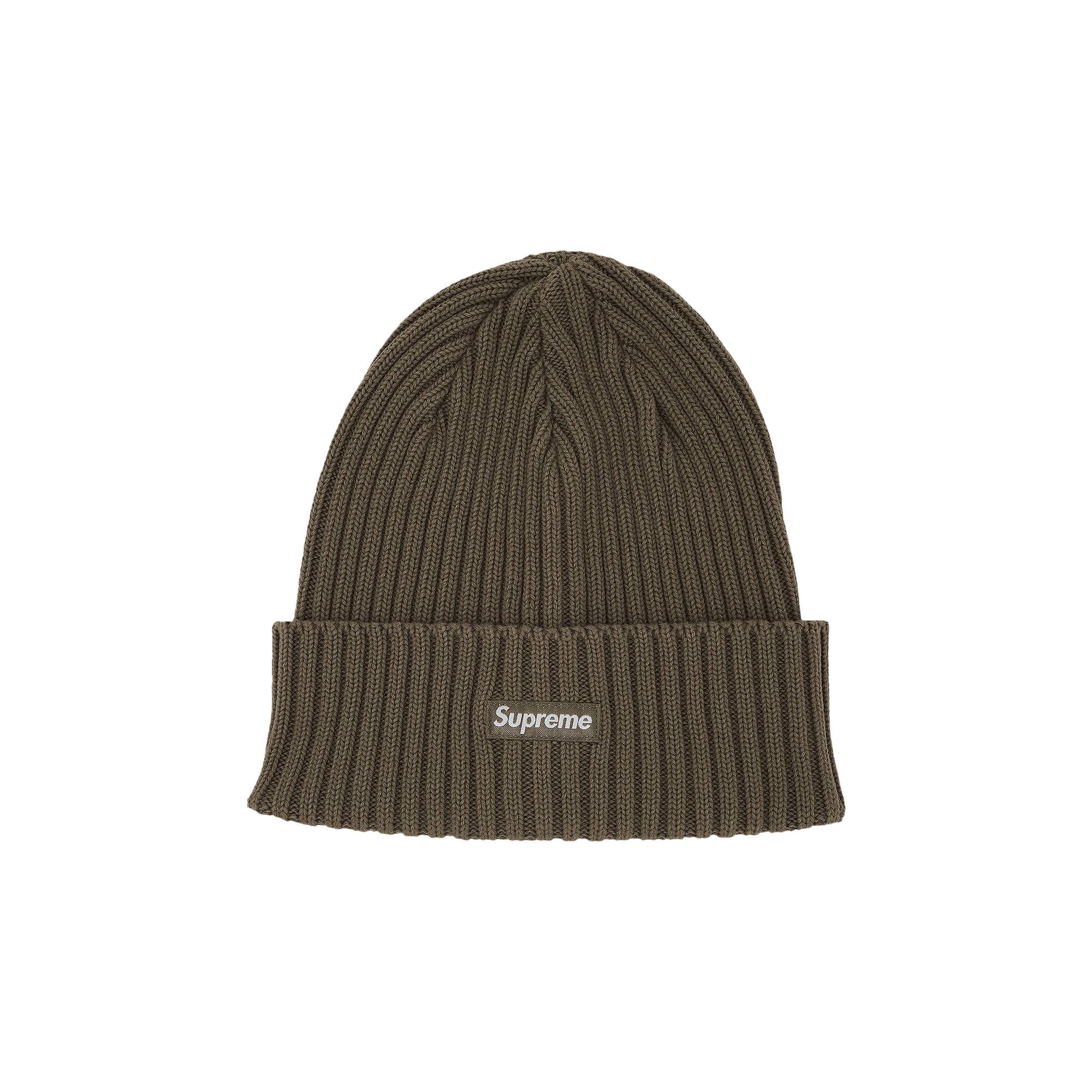 Supreme Overdyed Beanie 'Taupe' - 1