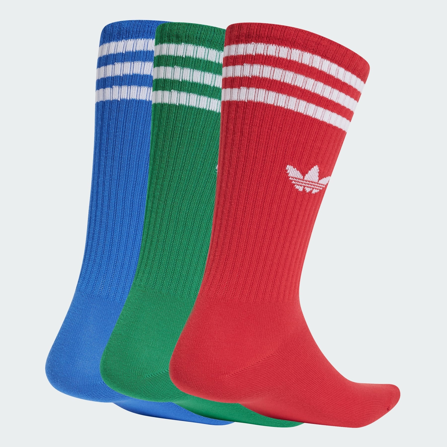 Solid Crew Socks 3 Pairs - 2