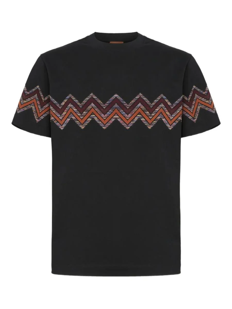 Missoni T-Shirt With Zigzag Print - 1