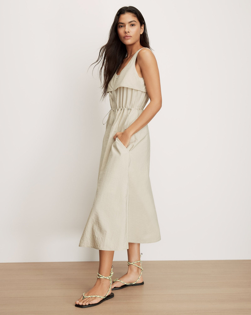 VERONICA BEARD HUGHES MIDI DRESS outlook