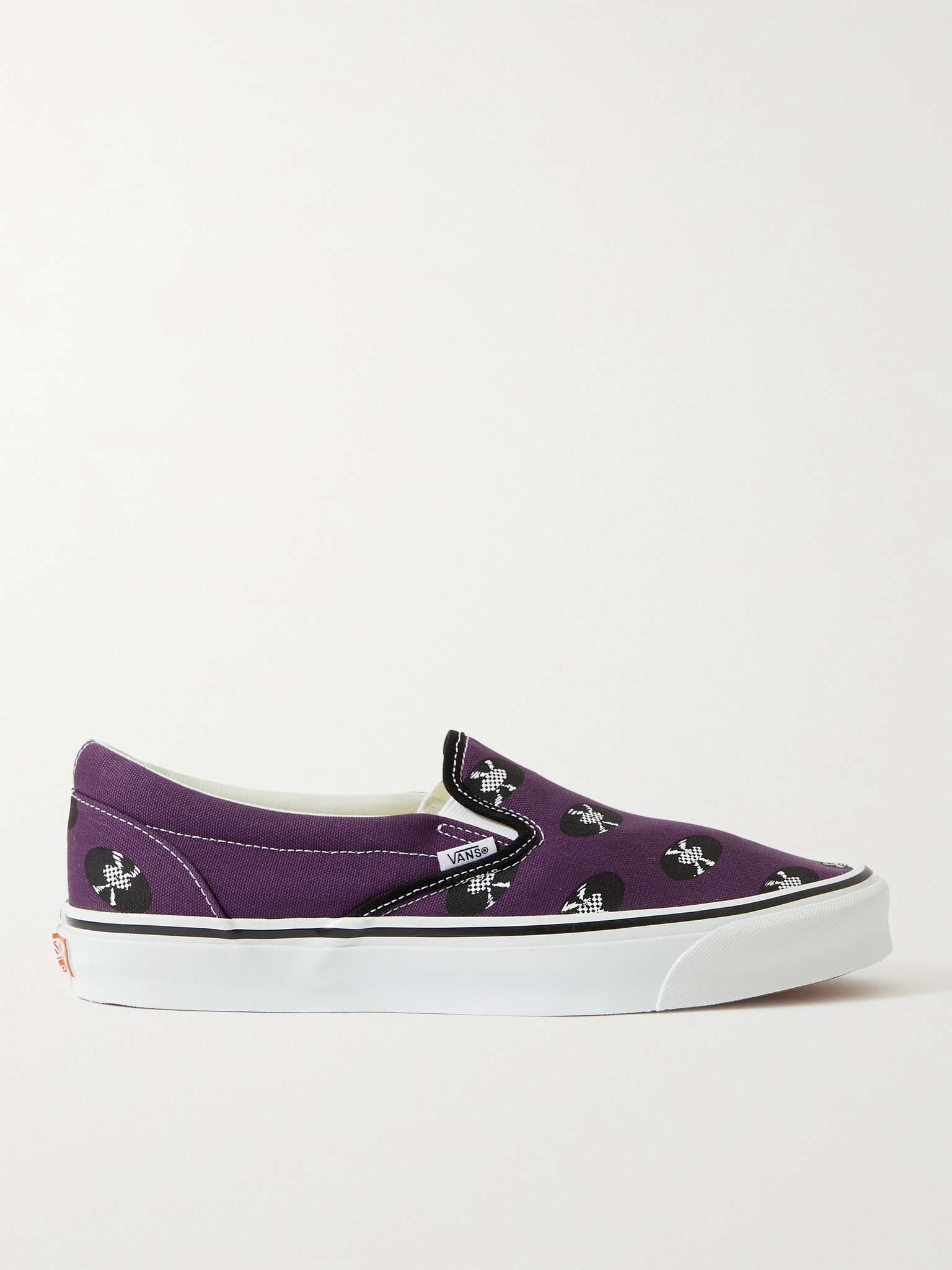 + Wacko Maria UA OG Classic LX Printed Canvas Slip-On Sneakers - 1