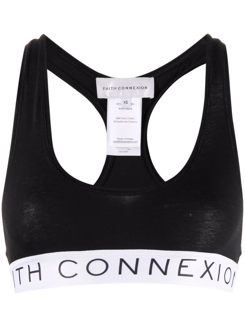 logo-tape racerback vest 1