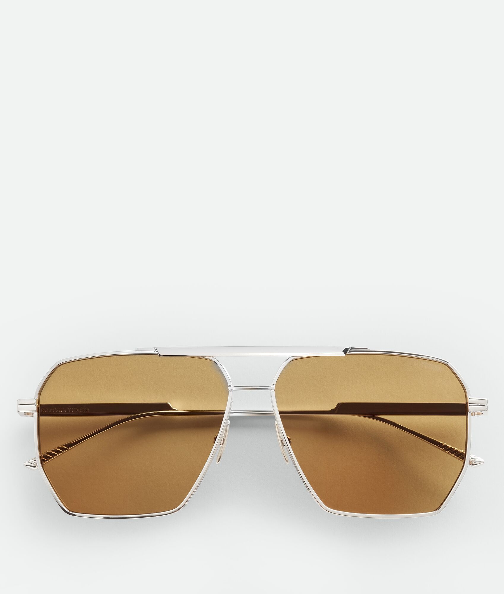 Bottega Veneta H.Lorenzo Classic Aviator Sunglasses