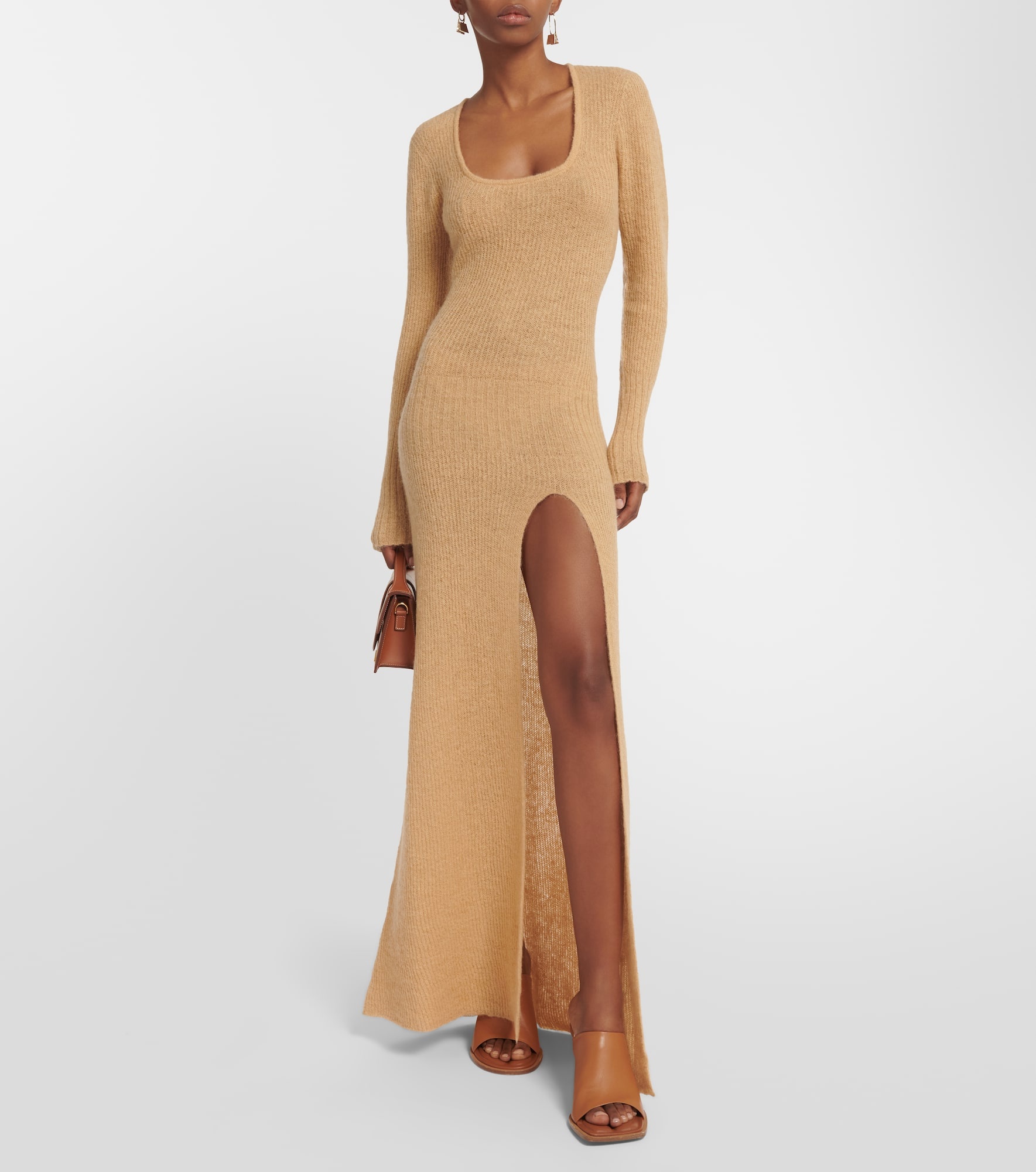 La Robe Dao mohair-blend maxi dress - 2