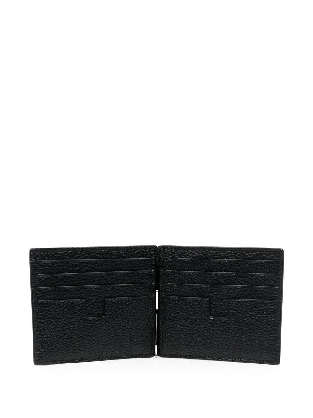 bi-fold leather cardholder - 3