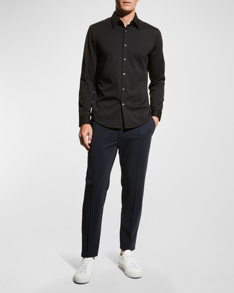 Theory Men's Sylvain Shirt in Structure Knit outlook