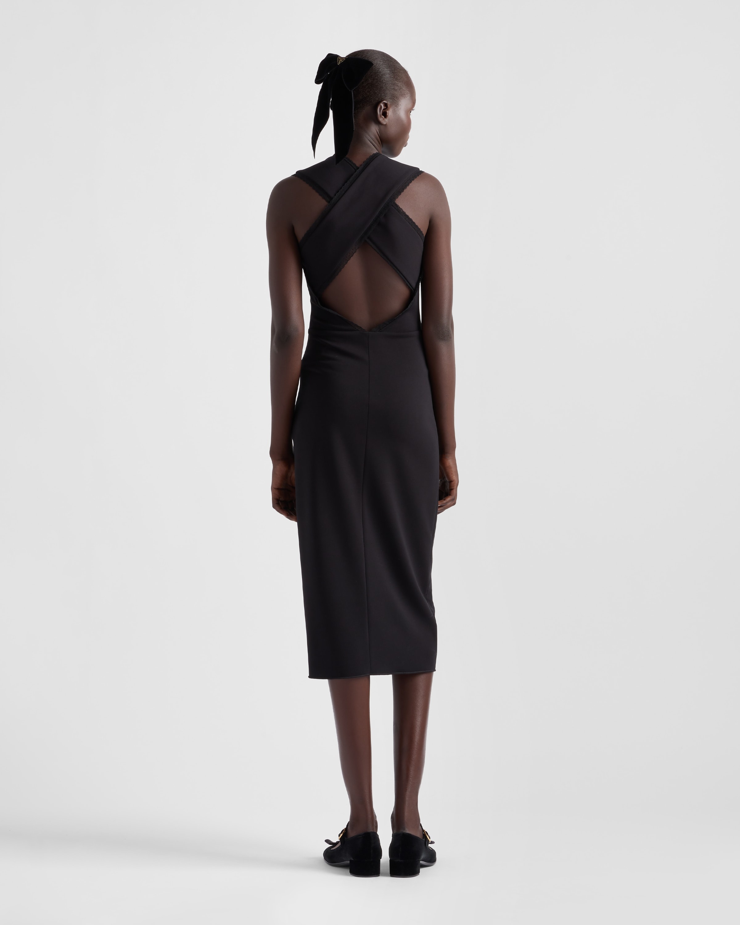 Interlock crêpe dress - 5