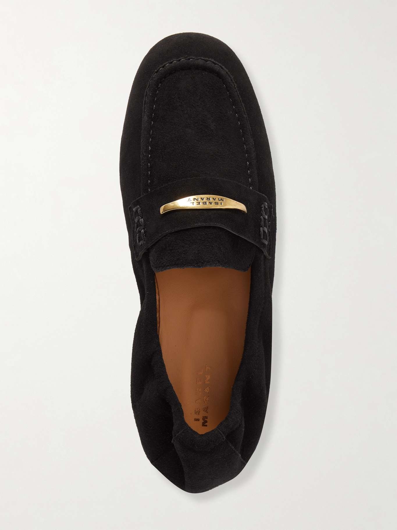 Iseri embellished suede loafers - 5