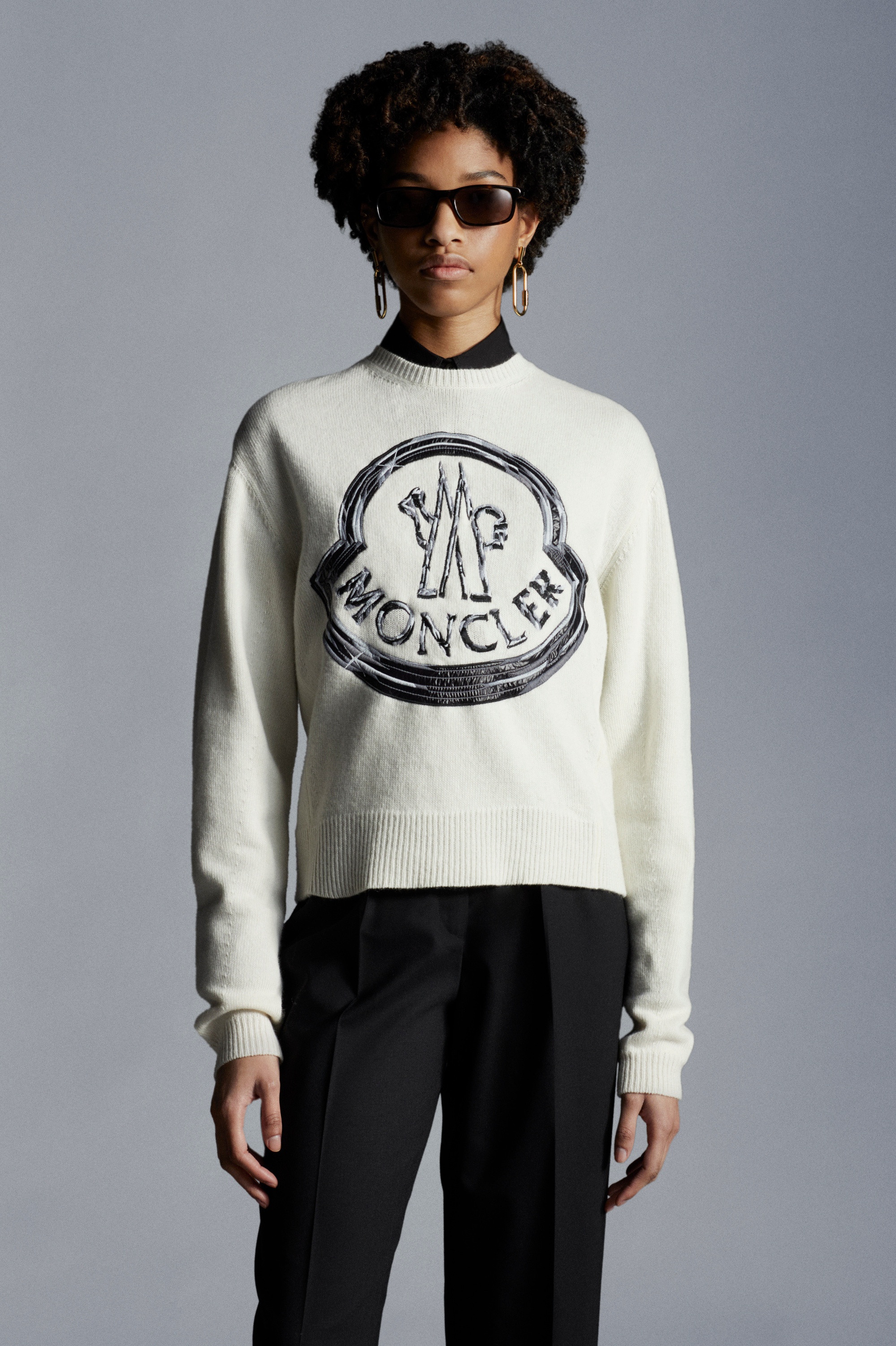 Shiny Logo Sweater - 3