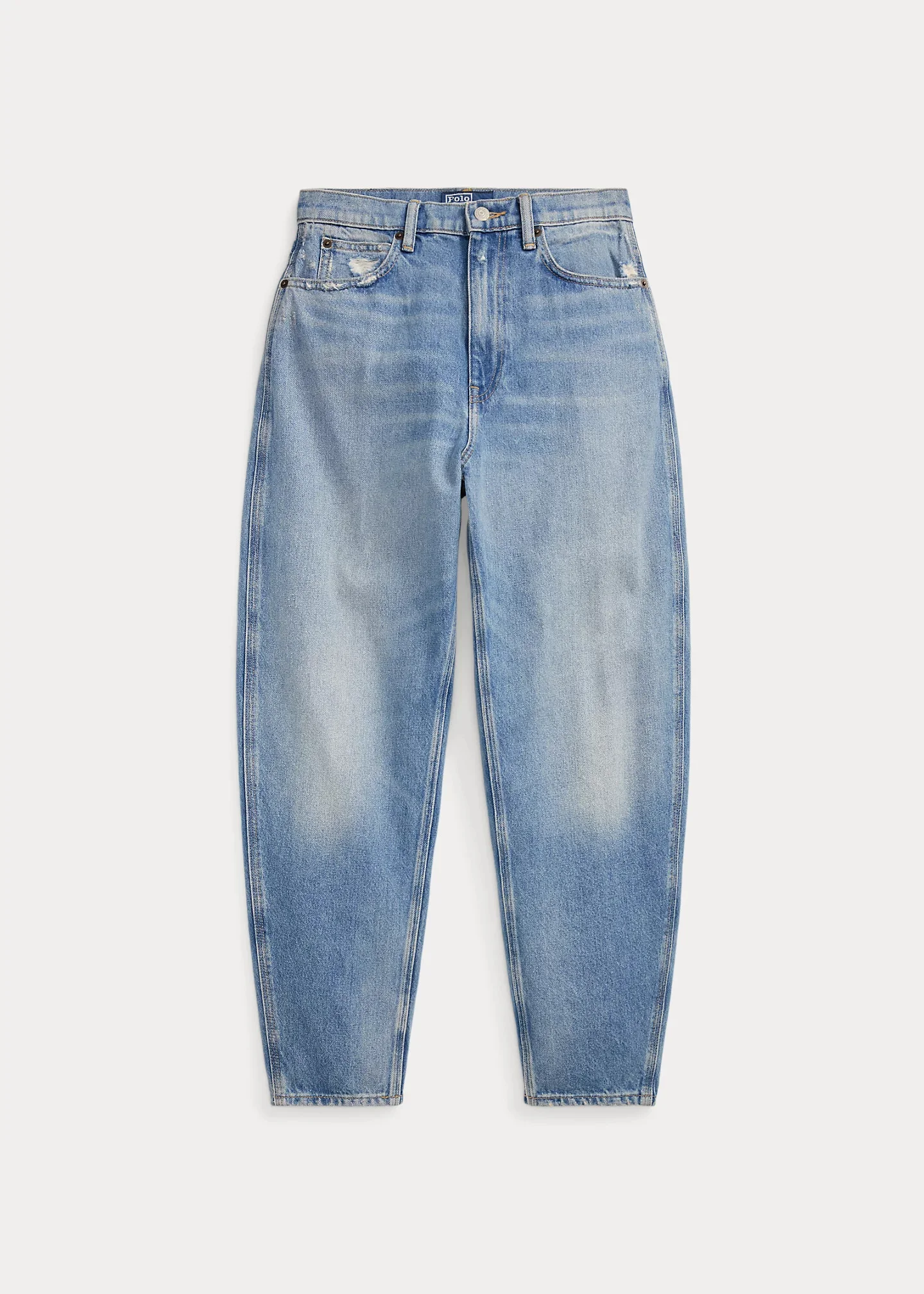 Curved Tapered Jean - 1
