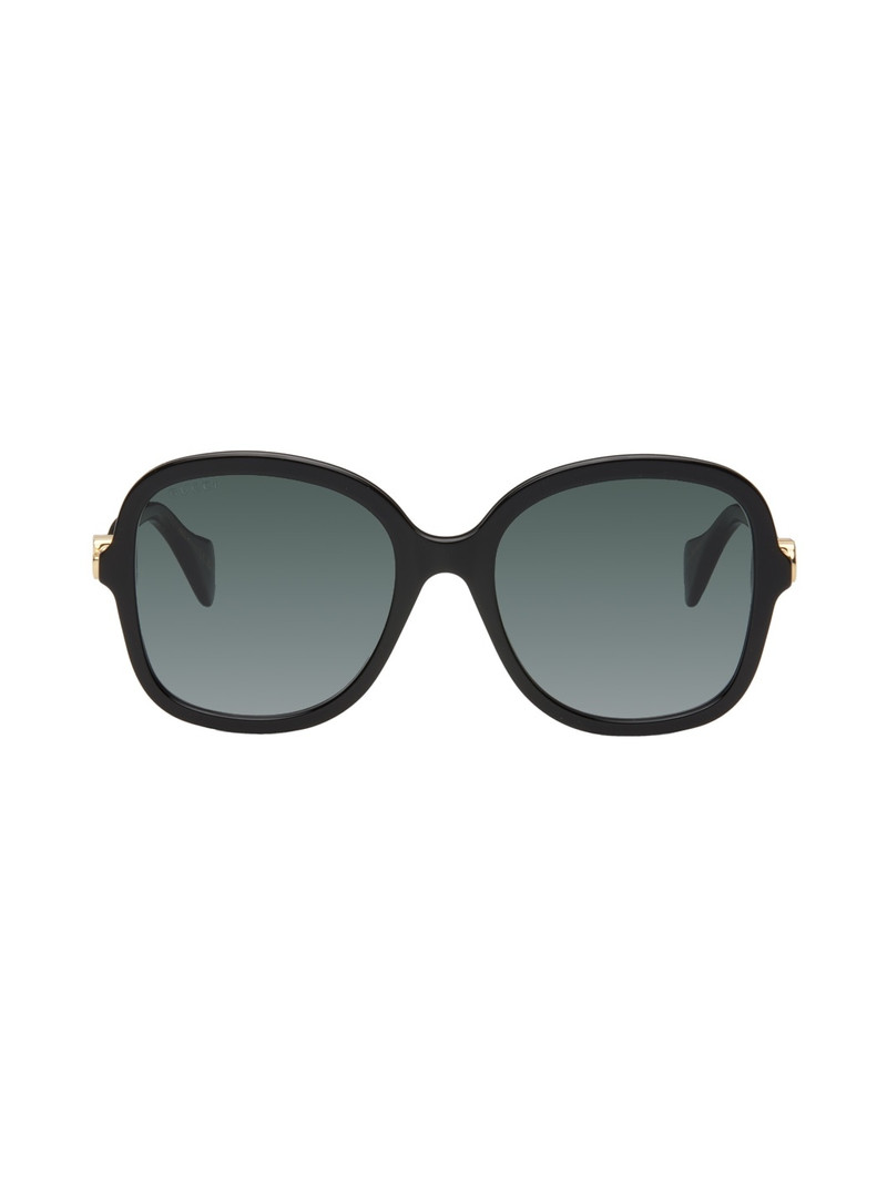 oversized round-frame sunglasses - 1