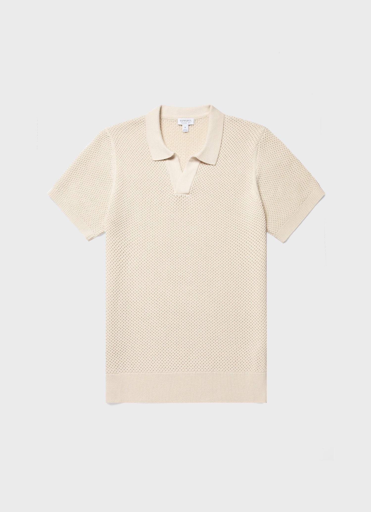 Sunspel x MR PORTER Mesh Knit Polo - 1