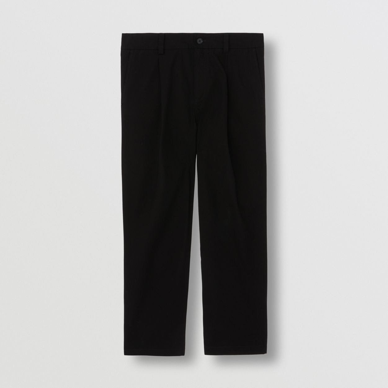 Monogram Motif Cotton Twill Wide-leg Trousers - 1