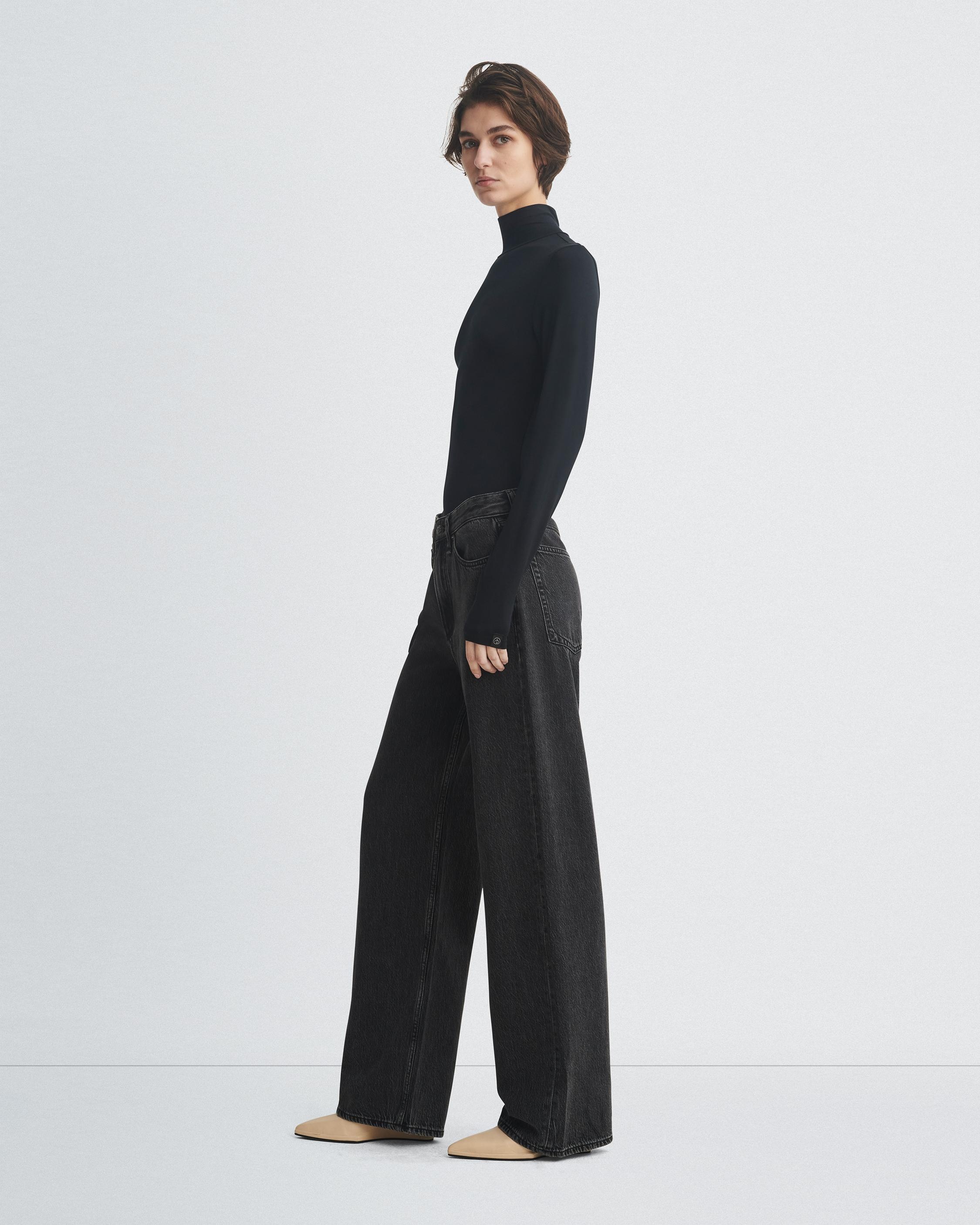Featherweight Logan Wide-Leg - Roya
Mid-Rise Featherweight Jean - 4