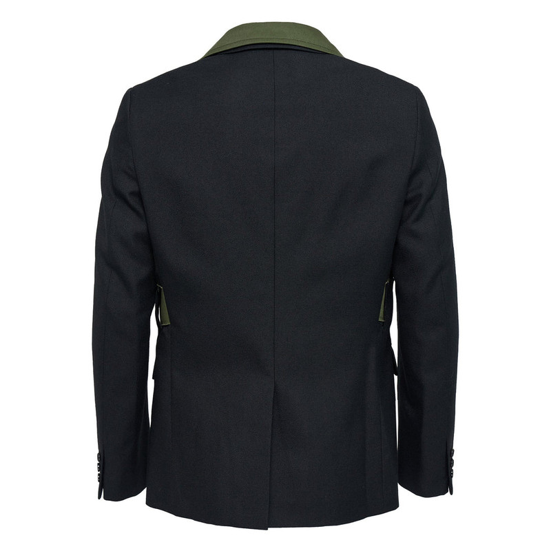 Comme des Garçons Homme Plus Wool Gariserge X Cotton Chino Jacket outlook