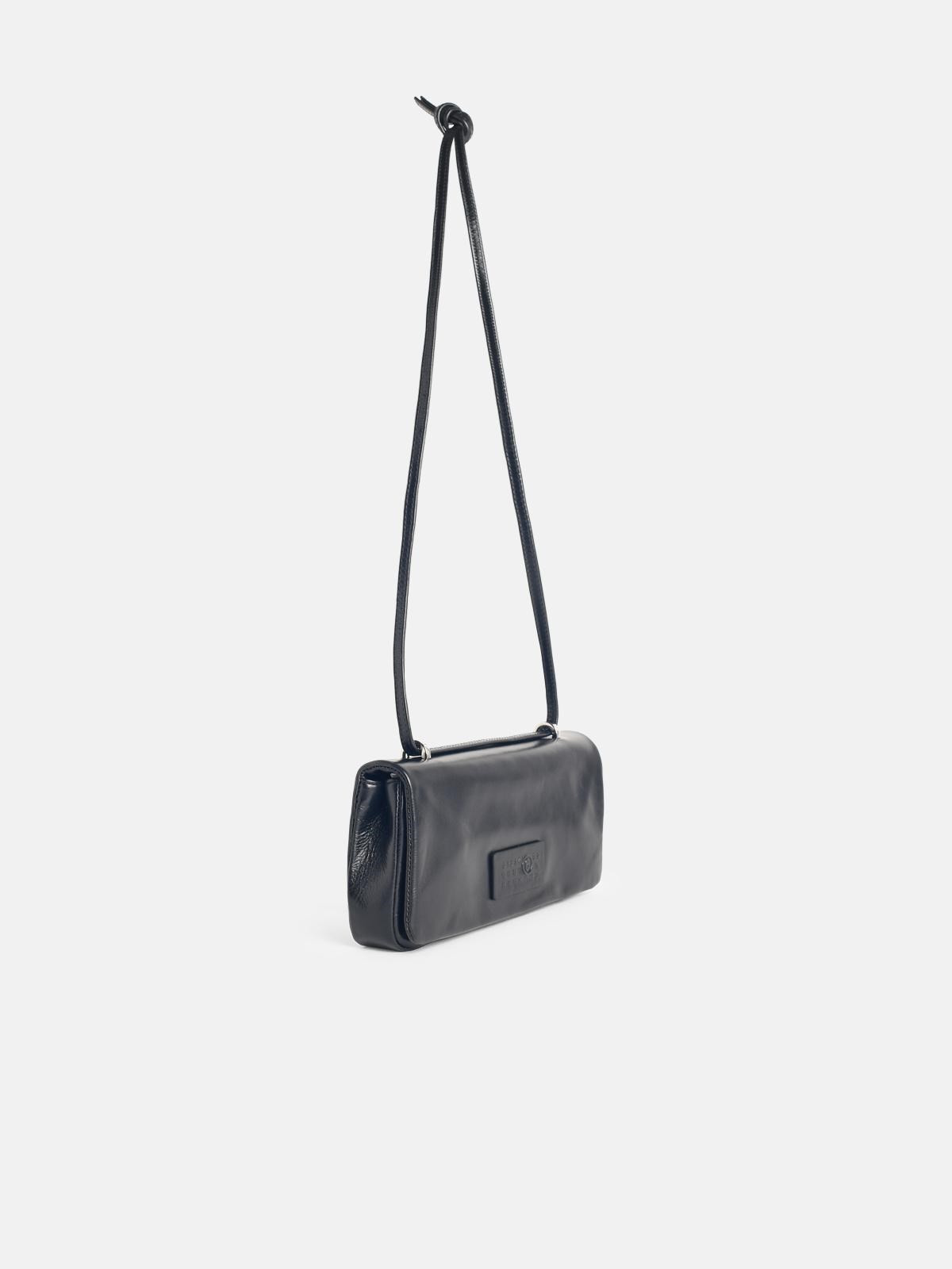 BLACK LEATHER BAG - 2