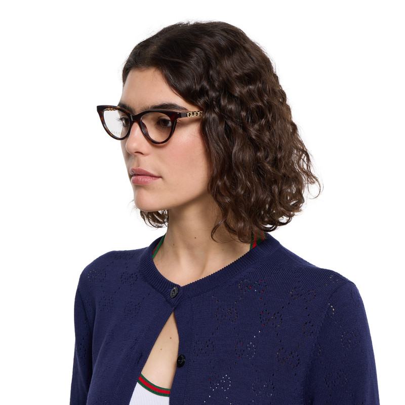 GG2034O Cat-eye optical frame 4